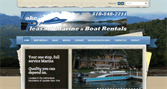Desktop Screenshot of lakepleasantboatrentals.com