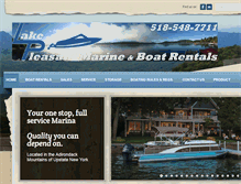 Tablet Screenshot of lakepleasantboatrentals.com